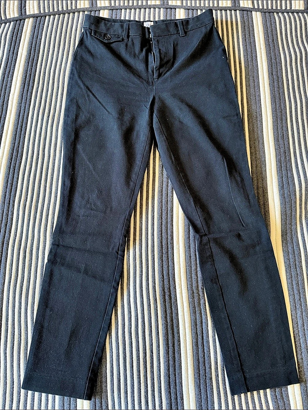 Gap High Rise Signature Skinny Ankle Pants Black Size 2